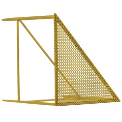Mategot Triangle Sidetable In Yellow