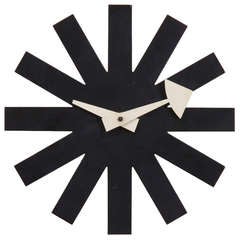 Asterisk Clock by George Nelson for Howard Miller