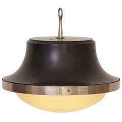 1 of 2 1960s Sergio Mazza Lamps. Model Tau by Artemide, Italy