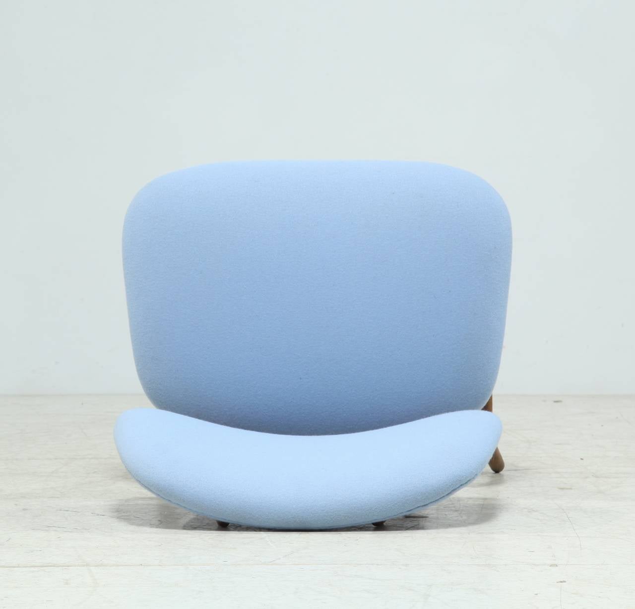 TV Chair by Alf Svensson in Powder Blue In Excellent Condition In Maastricht, NL