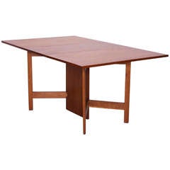 George Nelson Gate-Leg Dining Table Model 4656 by Herman Miller