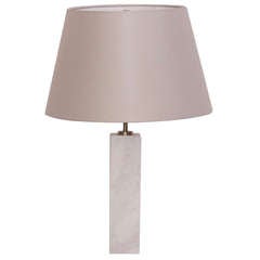 Florence Knoll Marble Table Lamp Model 180