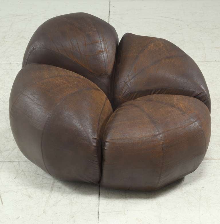 Petal-Shaped Low Chair by Christian Adam 1