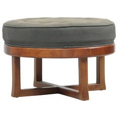 Round Stool or Ottoman by Dunbar