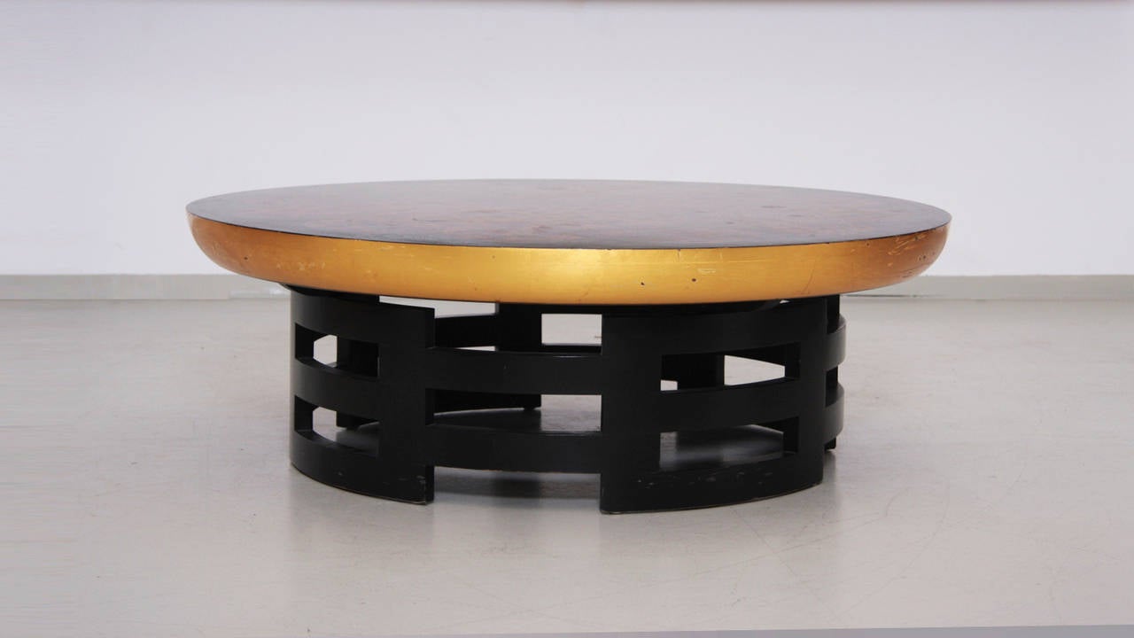 Mid-Century Modern Vintage Lotus Coffee Table by Muller and Barringer for Kittinger For Sale