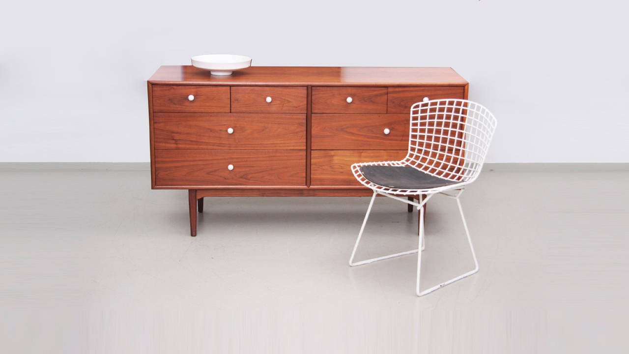 Kipp Stewart Drexel Declaration Credenza in Walnut For Sale 1