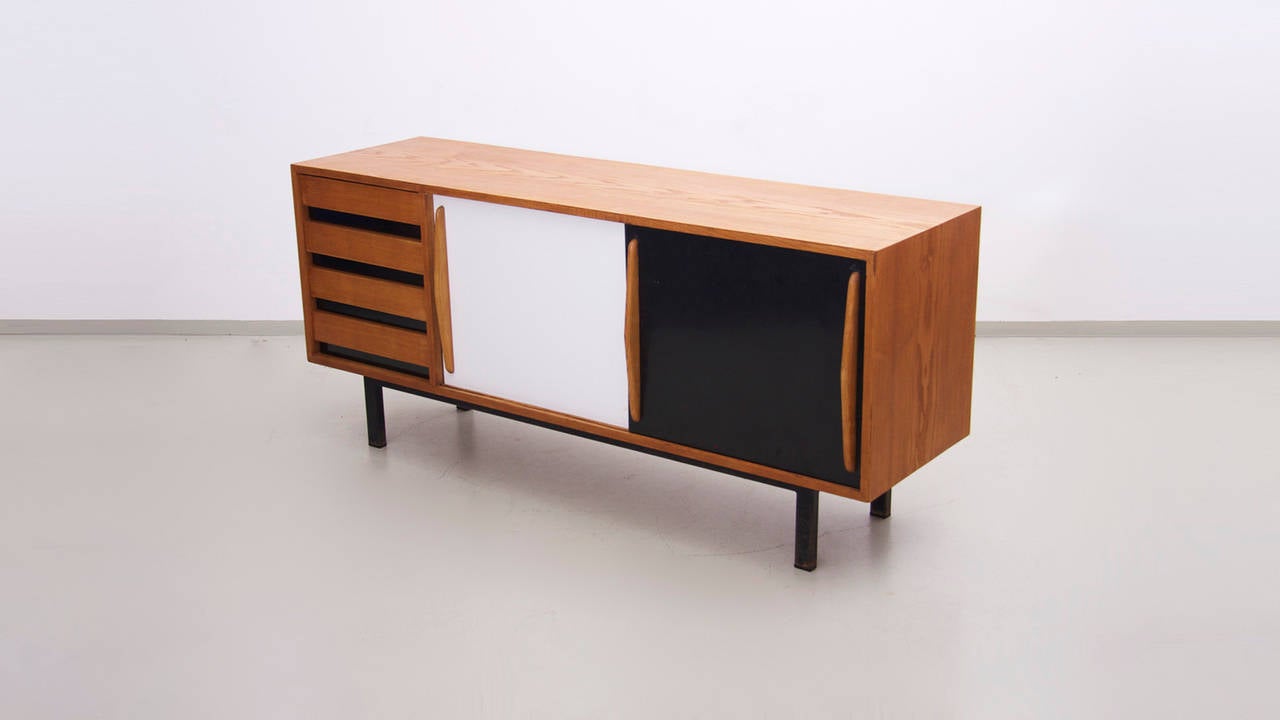 Charlotte Perriand Cansado Sideboard by Steph Simon in Ash For Sale 1