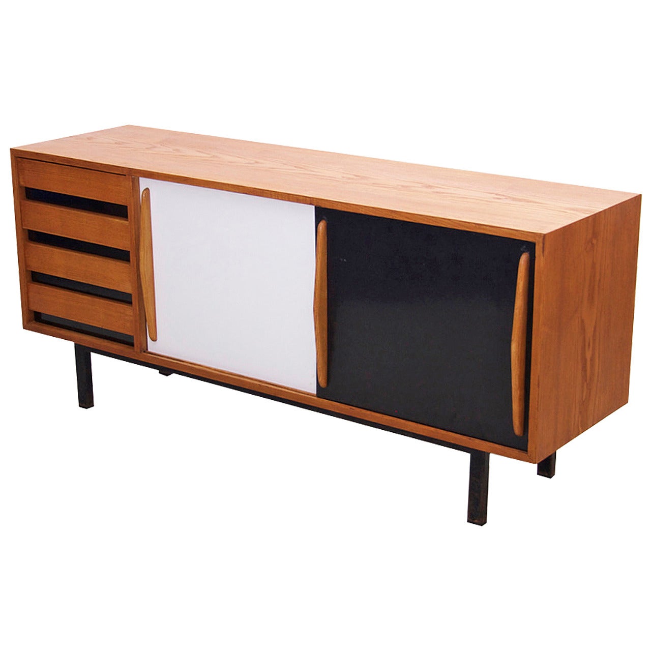 Charlotte Perriand Cansado Sideboard by Steph Simon in Ash For Sale