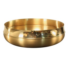 Handmade Brass bowl by Tapio Wirkkala for Kultakeskus Oy