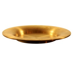 Brass Wirkkala Plate - Handmade