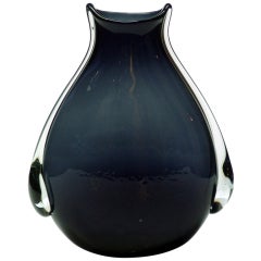 1953 'Pouch Vase' by Winslow Anderson for the Blenko Glass Company