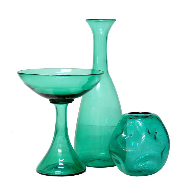 Group of Winslow Anderson designs in Sea Green For Sale