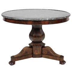 A Fine Charles X Mahogany Table