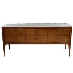 A Fine Italian Sideboard In Pale Rosewood