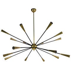 A 60's Stilnovo Sputnik Chandelier