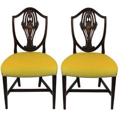 A Fine Pair Of English George III Chairs