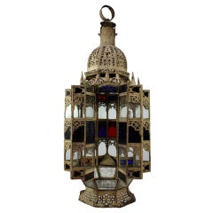 Antique A 19th Century Moroccan Lantern