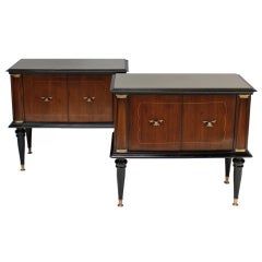 Vintage A Pair Of Paolo Buffa Night Stands