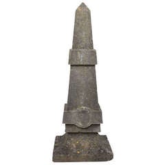 Antique 19th Century Granite Obelisk