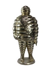 Retro 60's Silvered Bronze Michelin Man