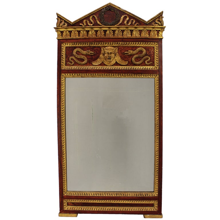 A 19th Century Italian Neo Classical Mirror
