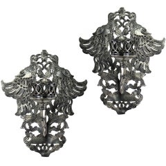 A Pair Of English Arts & Crafts Wall Sconces