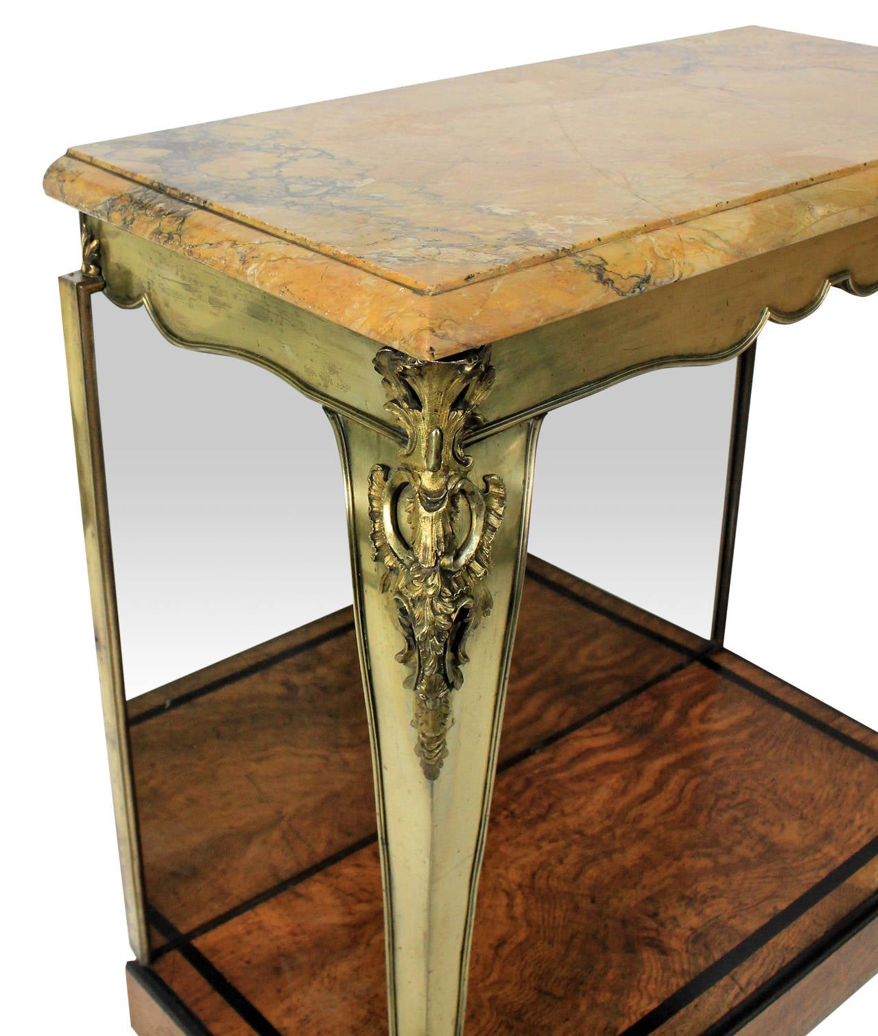 Fine English Console Table in the Manner of George Bullock In Good Condition In London, GB