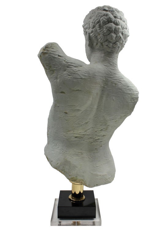 Ein italienischer Porzellantorso von Marcus Aurelius von Mangani, um 1970
