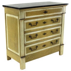 A Late 18th Century French Painted Chest