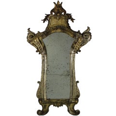 A Finely Carved 18th Century Austrian MIrror