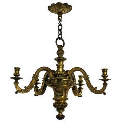 A Fine French Gilt Bronze Chandelier 3
