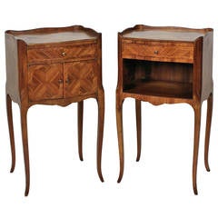 Pair of Tulip Wood Night Stands
