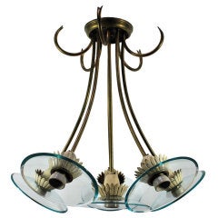 A Quirky 40's Italian Chandelier