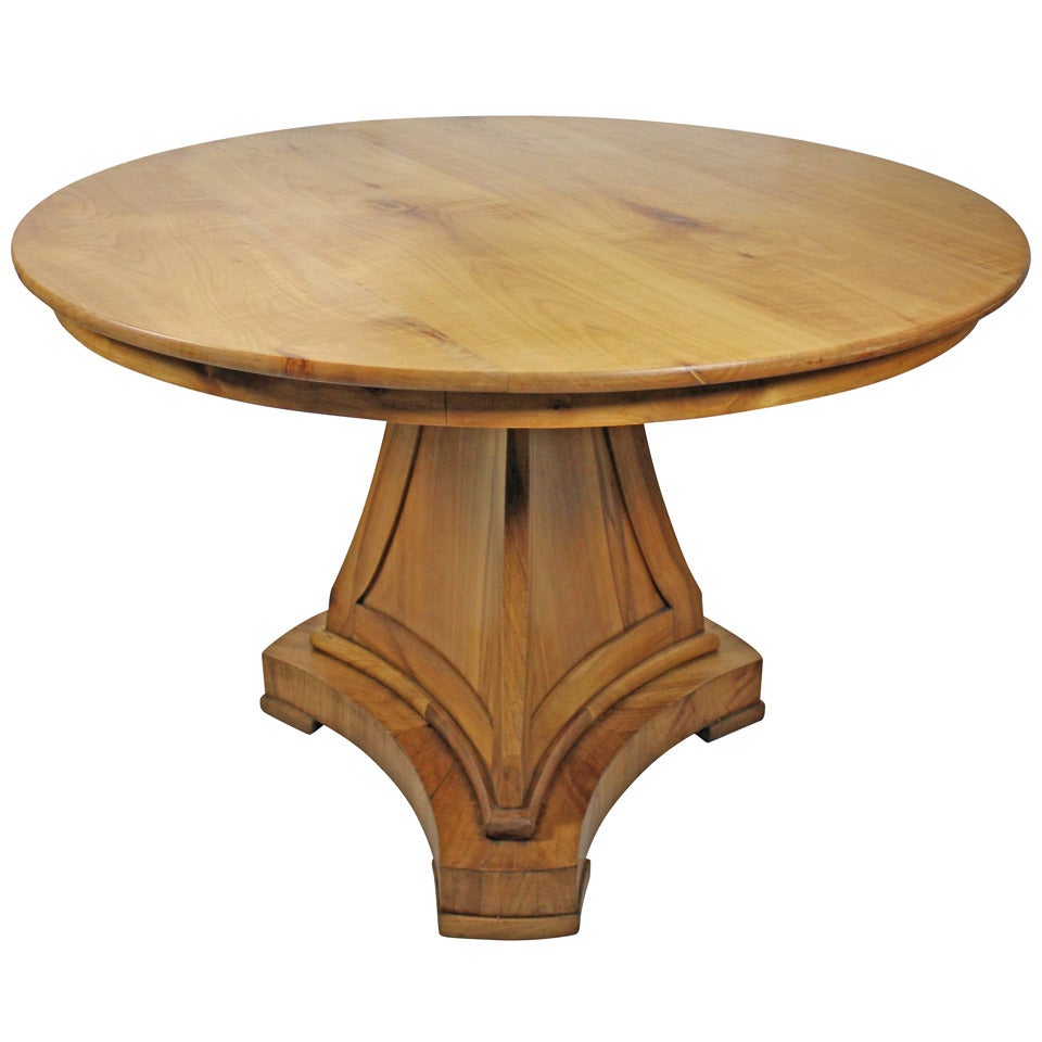Fine German Biedermeier Cherry Wood Table