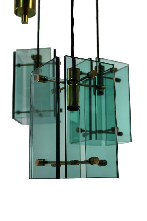 A 60's Fontana Arte Style Hanging Light 1