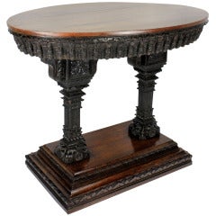 An Fine Early 19th Century Anglo Indian Rosewood Table
