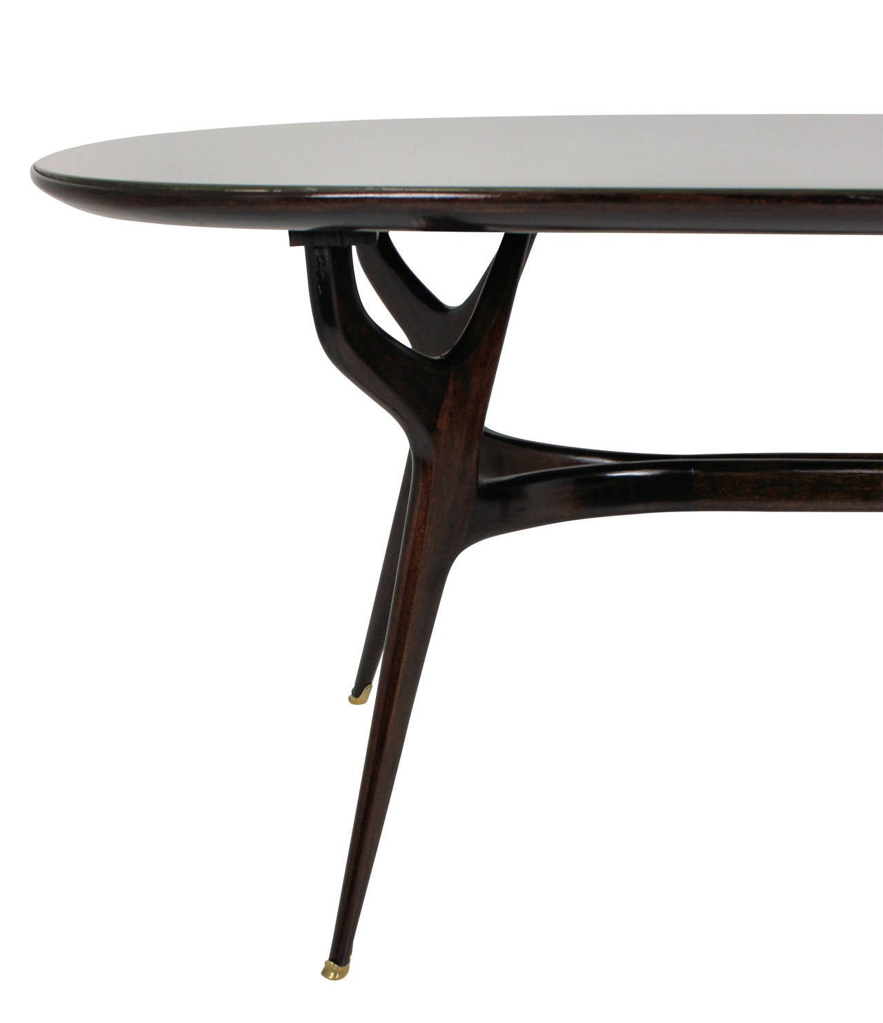 Sculptural Dinning Table Attributed to Ico Parisi In Excellent Condition In London, GB