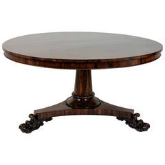 Large William IV Rosewood Centre Table Large William IV Rosewood Centre Table