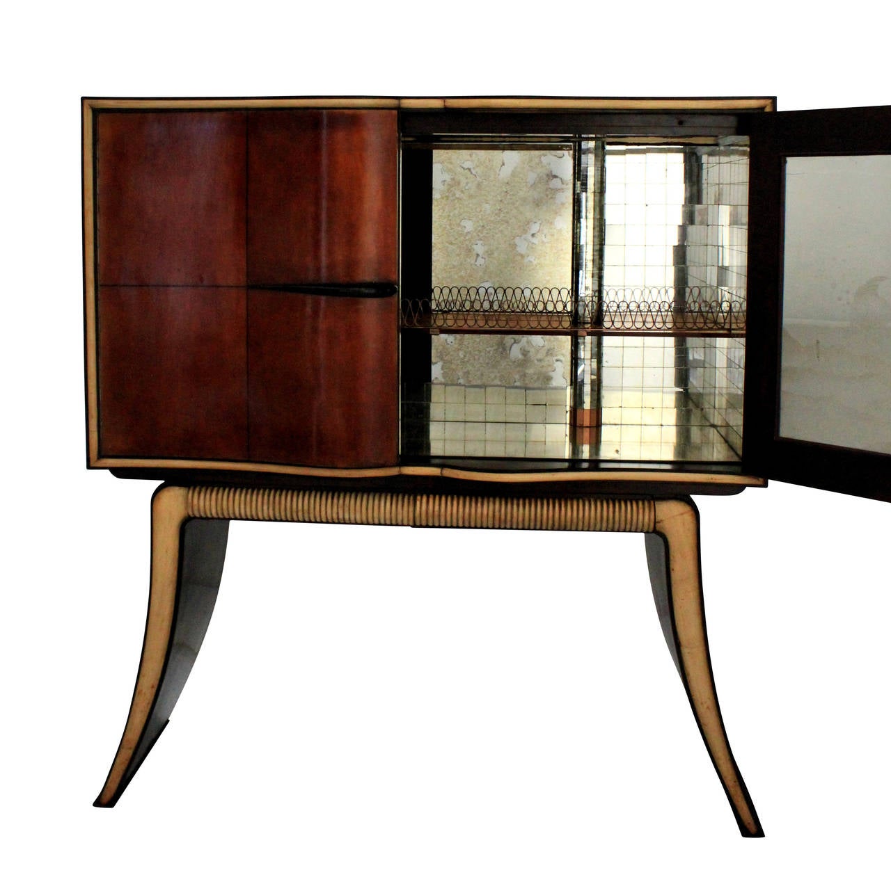 Bar Cabinet Attributed to Borsani In Good Condition In London, GB