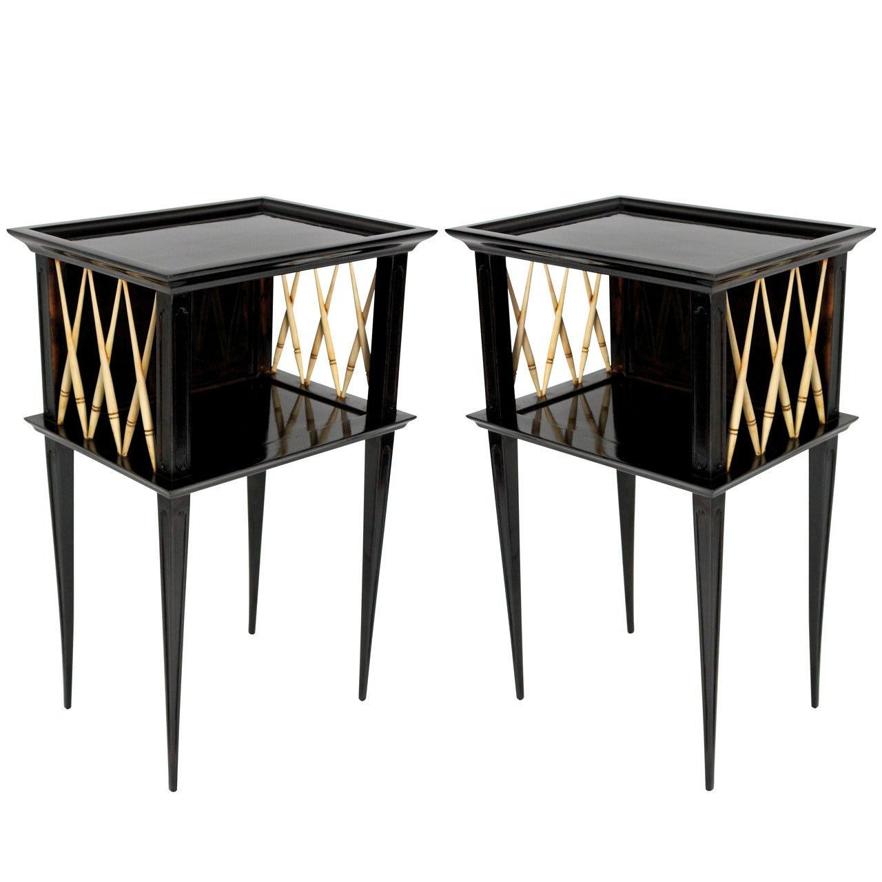 Pair of Italian Night Stands