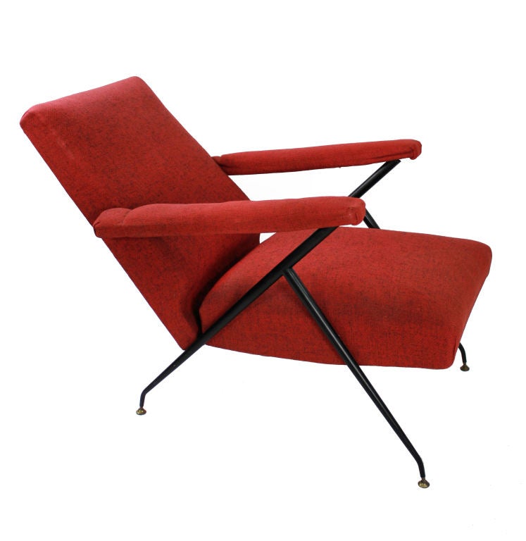 A 50's Italian Reclining Armchair