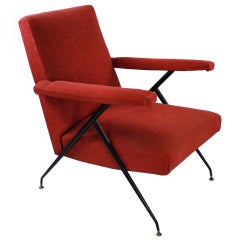 A 50's Italian Reclining Armchair