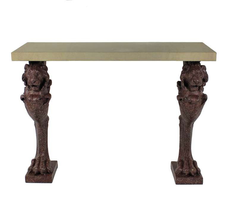 English A Classical Style Console