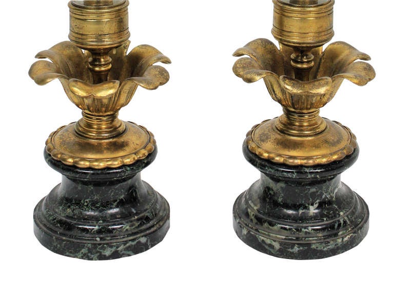 A Pair Of English Regency Style Storm Lamps