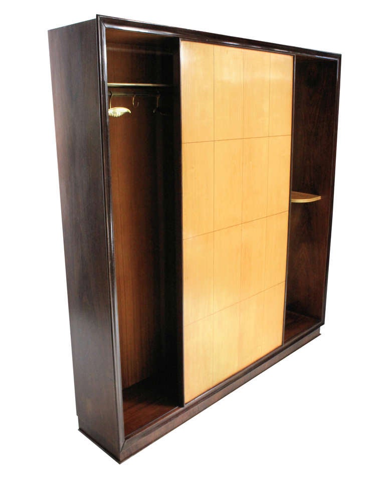 A Large 50's Italian Coat Cupboard In Good Condition In London, GB