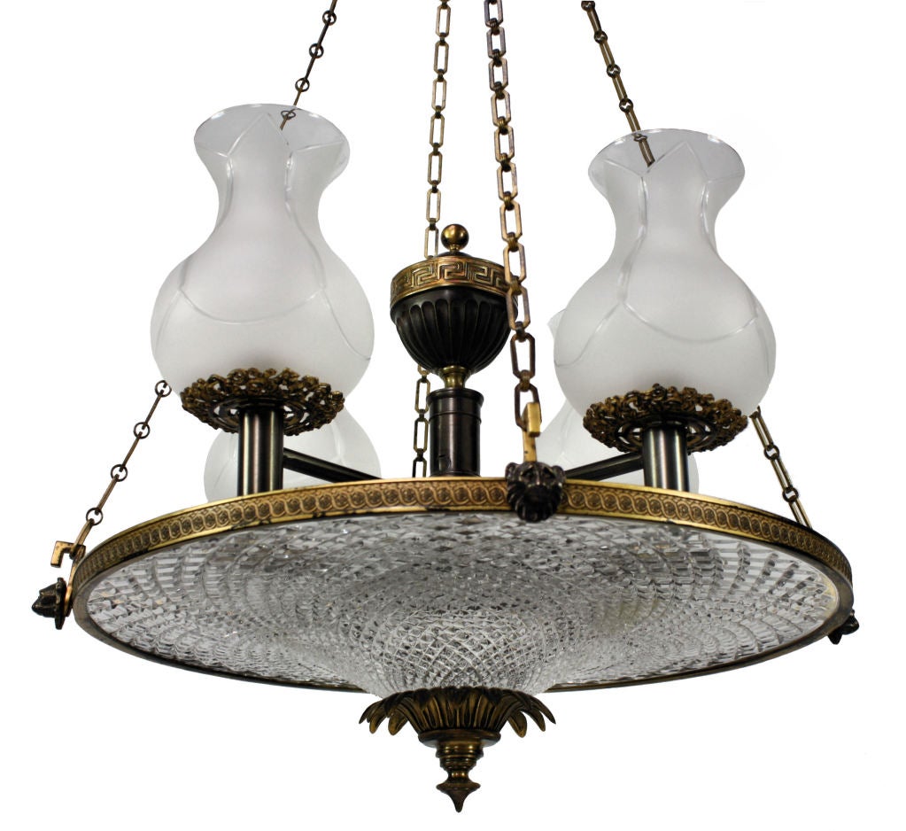 A Fine English Regency Colza Chandelier