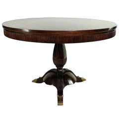 A Fine 40
s Italian Walnut Dining Table