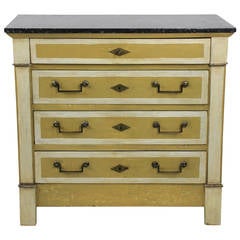 A Painted Swedish Commode