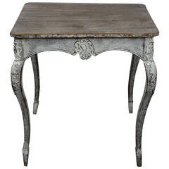 A Charming Swedish Painted SideTable