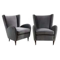 Vintage A Pair Of Paolo Buffa Armchairs c.1953